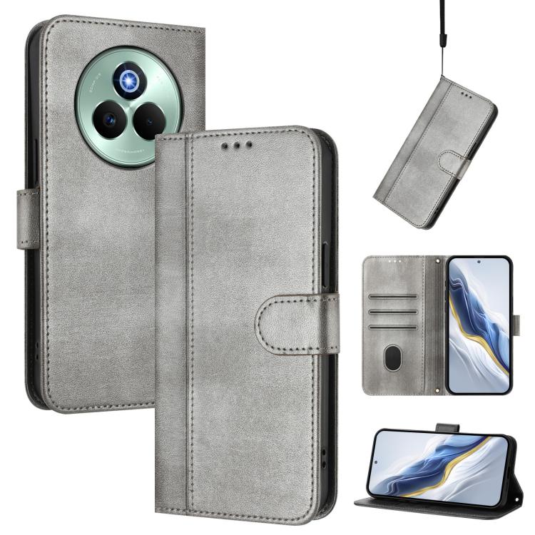 Line Splicing Buckle Retro Leather Phone Case, For Realme P4 Pro 5G, For Realme P4 5G, For Realme 15T 5G Global, For Realme 15 5G / 15 Pro 5G Global, For Realme C71 4G Global, For Realme V70 5G / C75 5G, For Realme Narzo 80 Pro / 14 Pro 5G India       ...