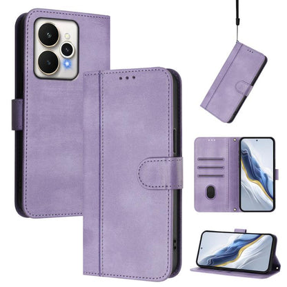 Line Splicing Buckle Retro Leather Phone Case, For Realme P4 Pro 5G, For Realme P4 5G, For Realme 15T 5G Global, For Realme 15 5G / 15 Pro 5G Global, For Realme C71 4G Global, For Realme V70 5G / C75 5G, For Realme Narzo 80 Pro / 14 Pro 5G India       ...