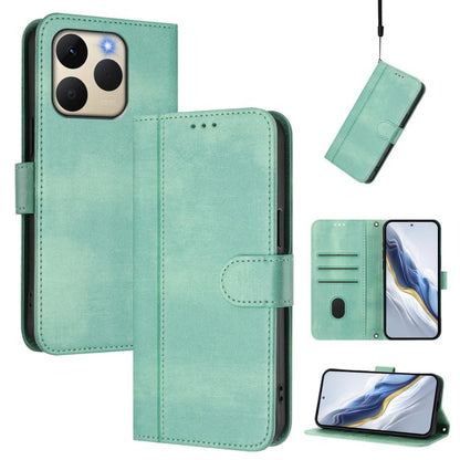 Line Splicing Buckle Retro Leather Phone Case, For Realme P4 Pro 5G, For Realme P4 5G, For Realme 15T 5G Global, For Realme 15 5G / 15 Pro 5G Global, For Realme C71 4G Global, For Realme V70 5G / C75 5G, For Realme Narzo 80 Pro / 14 Pro 5G India       ...