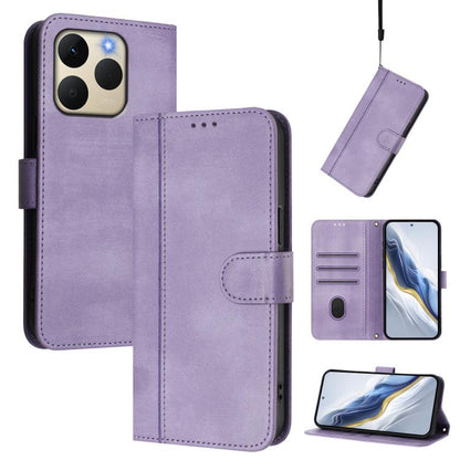 Line Splicing Buckle Retro Leather Phone Case, For Realme P4 Pro 5G, For Realme P4 5G, For Realme 15T 5G Global, For Realme 15 5G / 15 Pro 5G Global, For Realme C71 4G Global, For Realme V70 5G / C75 5G, For Realme Narzo 80 Pro / 14 Pro 5G India       ...