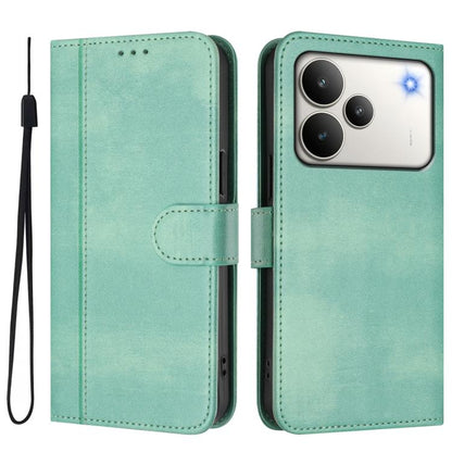 Line Splicing Buckle Retro Leather Phone Case, For Realme P4 Pro 5G, For Realme P4 5G, For Realme 15T 5G Global, For Realme 15 5G / 15 Pro 5G Global, For Realme C71 4G Global, For Realme V70 5G / C75 5G, For Realme Narzo 80 Pro / 14 Pro 5G India       ...