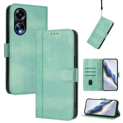 Line Splicing Buckle Retro Leather Phone Case, For OPPO Reno11 Pro 5G Global, For OPPO Find X7 Ultra, For OPPO A38 4G / A18 4G Global, For OPPO Reno9 A, For OPPO A58 4G Global, For OPPO Reno10 5G / Reno10 Pro Global, For OPPO A78 4G Global             ...