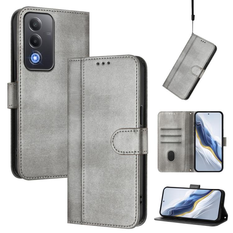 Line Splicing Buckle Retro Leather Phone Case, For OPPO Find X8 5G, For OPPO A3 Pro 5G Global / India / A80 5G EU, For OPPO Reno12 F 5G / 4G / F27 5G India, For OPPO K12x 5G Global, For OPPO Reno12 Pro 5G Global, For OPPO Reno12 5G Global              ...