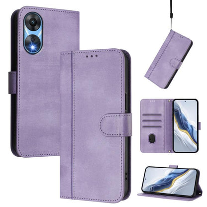 Line Splicing Buckle Retro Leather Phone Case, For OPPO Reno11 Pro 5G Global, For OPPO Find X7 Ultra, For OPPO A38 4G / A18 4G Global, For OPPO Reno9 A, For OPPO A58 4G Global, For OPPO Reno10 5G / Reno10 Pro Global, For OPPO A78 4G Global             ...