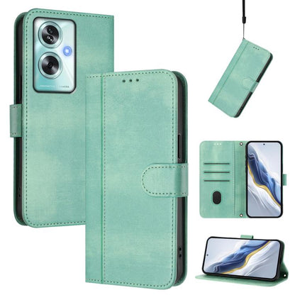 Line Splicing Buckle Retro Leather Phone Case, For OPPO A16e, For OPPO Find X5 Pro, For OPPO Find X5, For OPPO Reno7 5G Global / Find X5 Lite, For OPPO A56 5G / A55 5G / A54 4G, For OPPO A74 4G / F19 / A95 4G Global, For OPPO F19 Pro / Reno5 F         ...