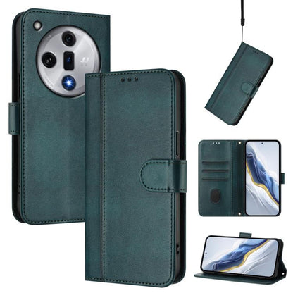 Line Splicing Buckle Retro Leather Phone Case, For OPPO Find X8 5G, For OPPO A3 Pro 5G Global / India / A80 5G EU, For OPPO Reno12 F 5G / 4G / F27 5G India, For OPPO K12x 5G Global, For OPPO Reno12 Pro 5G Global, For OPPO Reno12 5G Global              ...