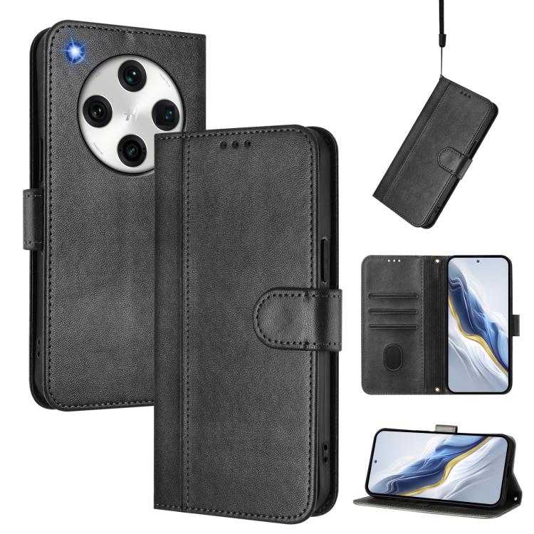 Line Splicing Buckle Retro Leather Phone Case, For OPPO Reno11 Pro 5G Global, For OPPO Find X7 Ultra, For OPPO A38 4G / A18 4G Global, For OPPO Reno9 A, For OPPO A58 4G Global, For OPPO Reno10 5G / Reno10 Pro Global, For OPPO A78 4G Global             ...