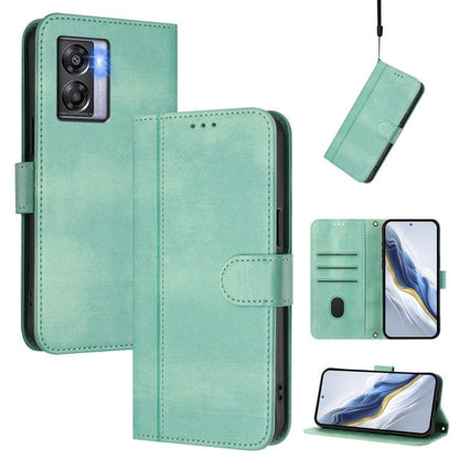 Line Splicing Buckle Retro Leather Phone Case, For OPPO Find X6 Pro 5G, For OPPO Find X6 5G, For OPPO A1 Pro 5G / Reno8 T 5G Global, For OPPO Reno8 4G / Reno7 4G Global, For OPPO A57 4G / A77 4G / A57s 4G Global, For OPPO Reno9 5G / Reno9 Pro 5G       ...