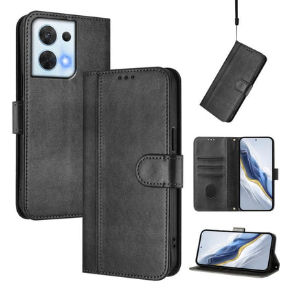 Line Splicing Buckle Retro Leather Phone Case, For OPPO Find X6 Pro 5G, For OPPO Find X6 5G, For OPPO A1 Pro 5G / Reno8 T 5G Global, For OPPO Reno8 4G / Reno7 4G Global, For OPPO A57 4G / A77 4G / A57s 4G Global, For OPPO Reno9 5G / Reno9 Pro 5G       ...