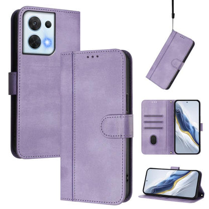 Line Splicing Buckle Retro Leather Phone Case, For OPPO Find X6 Pro 5G, For OPPO Find X6 5G, For OPPO A1 Pro 5G / Reno8 T 5G Global, For OPPO Reno8 4G / Reno7 4G Global, For OPPO A57 4G / A77 4G / A57s 4G Global, For OPPO Reno9 5G / Reno9 Pro 5G       ...