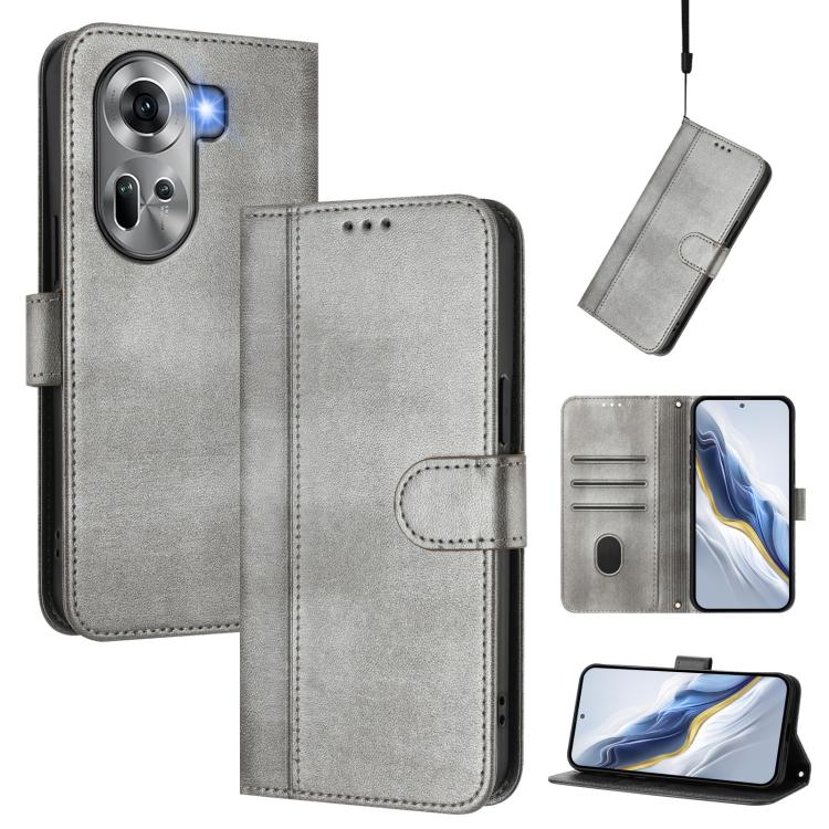 Line Splicing Buckle Retro Leather Phone Case, For OPPO Find X8 5G, For OPPO A3 Pro 5G Global / India / A80 5G EU, For OPPO Reno12 F 5G / 4G / F27 5G India, For OPPO K12x 5G Global, For OPPO Reno12 Pro 5G Global, For OPPO Reno12 5G Global              ...