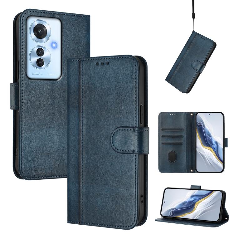 Line Splicing Buckle Retro Leather Phone Case, For OPPO Find X8 5G, For OPPO A3 Pro 5G Global / India / A80 5G EU, For OPPO Reno12 F 5G / 4G / F27 5G India, For OPPO K12x 5G Global, For OPPO Reno12 Pro 5G Global, For OPPO Reno12 5G Global              ...