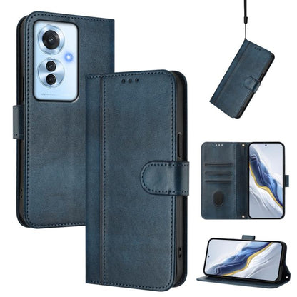 Line Splicing Buckle Retro Leather Phone Case, For OPPO Find X8 5G, For OPPO A3 Pro 5G Global / India / A80 5G EU, For OPPO Reno12 F 5G / 4G / F27 5G India, For OPPO K12x 5G Global, For OPPO Reno12 Pro 5G Global, For OPPO Reno12 5G Global              ...
