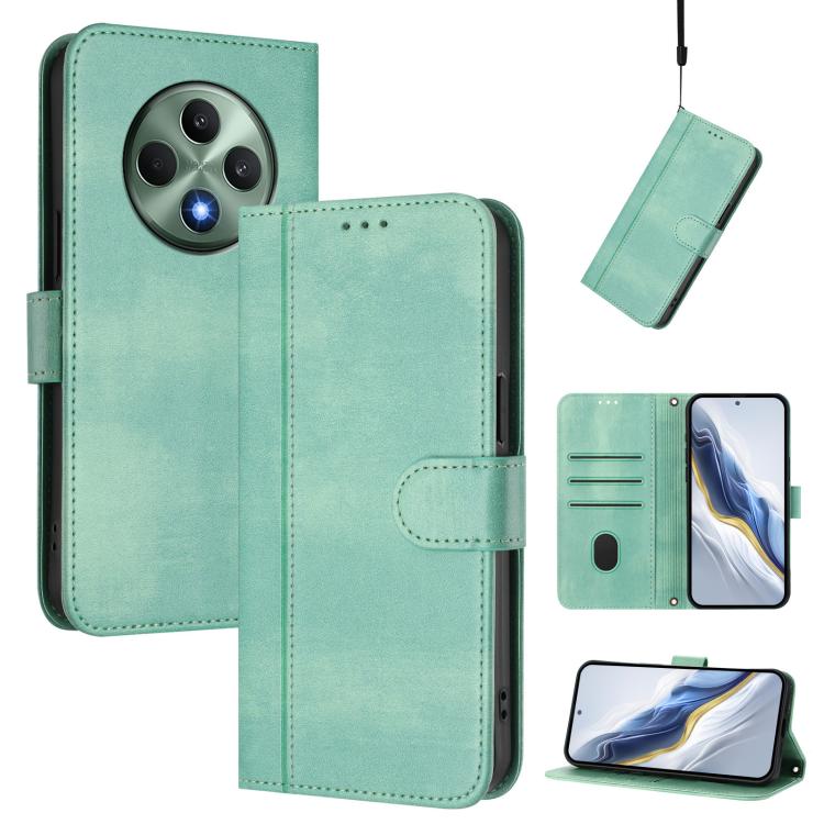 Line Splicing Buckle Retro Leather Phone Case, For OPPO Find X8 5G, For OPPO A3 Pro 5G Global / India / A80 5G EU, For OPPO Reno12 F 5G / 4G / F27 5G India, For OPPO K12x 5G Global, For OPPO Reno12 Pro 5G Global, For OPPO Reno12 5G Global              ...