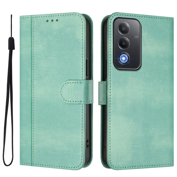 Line Splicing Buckle Retro Leather Phone Case, For OPPO A5 5G Global, For OPPO Reno14 Pro Global, For OPPO Reno14 Global, For OPPO Find X8s+ 5G, For OPPO Find X8s 5G, For OPPO Find X8 Ultra 5G, For OPPO F29 5G Global, For OPPO A5 Pro 5G Global         ...