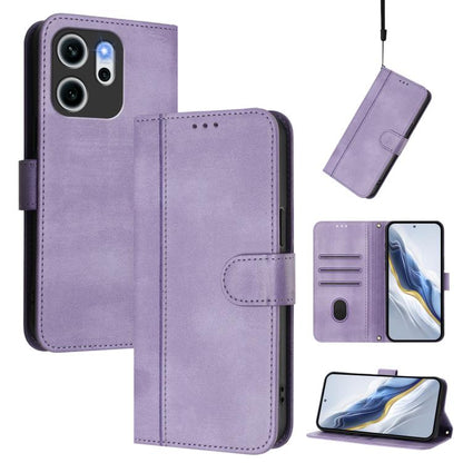 Line Splicing Buckle Retro Leather Phone Case, For OPPO Reno13 F 5G Global / 4G India, For OPPO Reno16 F 5G / Reno16 FS 5G, For OPPO Reno16 5G / Reno16 Pro 5G Global, For OPPO Find X9s Pro, For OPPO Find X9 Ultra, For OPPO Find X9, For OPPO A6 GT 5G   ...