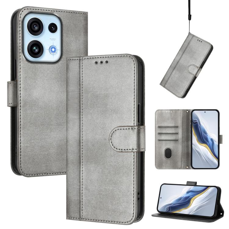 Line Splicing Buckle Retro Leather Phone Case, For OPPO Reno13 F 5G Global / 4G India, For OPPO Reno16 F 5G / Reno16 FS 5G, For OPPO Reno16 5G / Reno16 Pro 5G Global, For OPPO Find X9s Pro, For OPPO Find X9 Ultra, For OPPO Find X9, For OPPO A6 GT 5G   ...