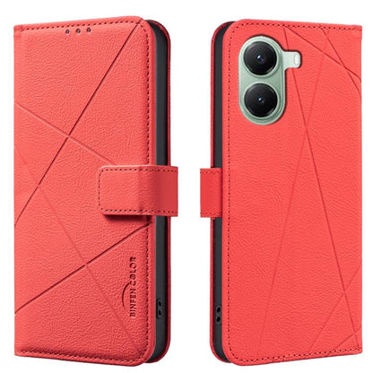 Geometric Pattern RFID Leather Phone Case, For Redmi 15 5G Global / 15 4G SEA 169.5mm, For Redmi Turbo 4 Pro, For Redmi Turbo 4, For Redmi 14C, For Redmi Note 14 5G, For Redmi Note 14 Pro 4G, For Redmi Note 14 4G 16.25mm                                ...