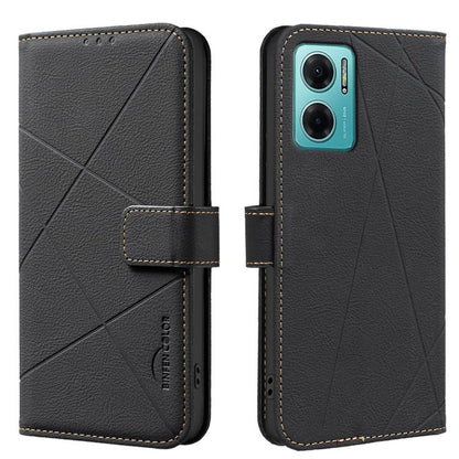 Geometric Pattern RFID Leather Phone Case, For Redmi Note 13 Pro 5G, For Redmi K60 Ultra, For Redmi K70 / K70 Pro, For Redmi 12 4G, For Redmi Note 12 Turbo, For Redmi Note 11 / 11S / 12S 6.43inch, For Redmi Note 12 4G, For Redmi 12C                    ...