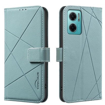 Geometric Pattern RFID Leather Phone Case, For Redmi Note 13 Pro 5G, For Redmi K60 Ultra, For Redmi K70 / K70 Pro, For Redmi 12 4G, For Redmi Note 12 Turbo, For Redmi Note 11 / 11S / 12S 6.43inch, For Redmi Note 12 4G, For Redmi 12C                    ...