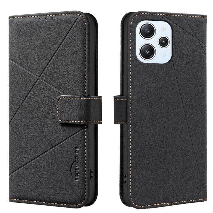 Geometric Pattern RFID Leather Phone Case, For Redmi Note 13 Pro 5G, For Redmi K60 Ultra, For Redmi K70 / K70 Pro, For Redmi 12 4G, For Redmi Note 12 Turbo, For Redmi Note 11 / 11S / 12S 6.43inch, For Redmi Note 12 4G, For Redmi 12C                    ...