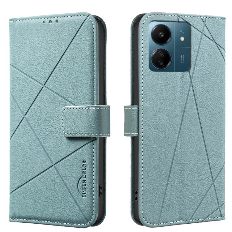 Geometric Pattern RFID Leather Phone Case, For Redmi 15 5G Global / 15 4G SEA 169.5mm, For Redmi Turbo 4 Pro, For Redmi Turbo 4, For Redmi 14C, For Redmi Note 14 5G, For Redmi Note 14 Pro 4G, For Redmi Note 14 4G 16.25mm                                ...