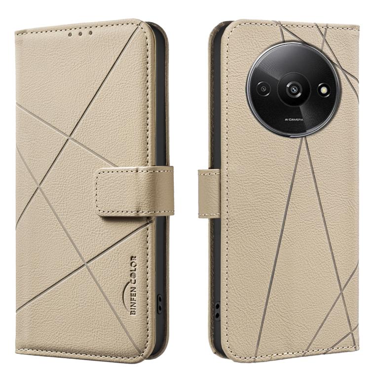 Geometric Pattern RFID Leather Phone Case, For Redmi 15 5G Global / 15 4G SEA 169.5mm, For Redmi Turbo 4 Pro, For Redmi Turbo 4, For Redmi 14C, For Redmi Note 14 5G, For Redmi Note 14 Pro 4G, For Redmi Note 14 4G 16.25mm                                ...
