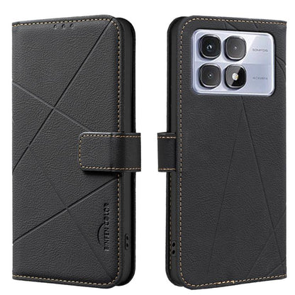 Geometric Pattern RFID Leather Phone Case, For Redmi Note 13 Pro 5G, For Redmi K60 Ultra, For Redmi K70 / K70 Pro, For Redmi 12 4G, For Redmi Note 12 Turbo, For Redmi Note 11 / 11S / 12S 6.43inch, For Redmi Note 12 4G, For Redmi 12C                    ...