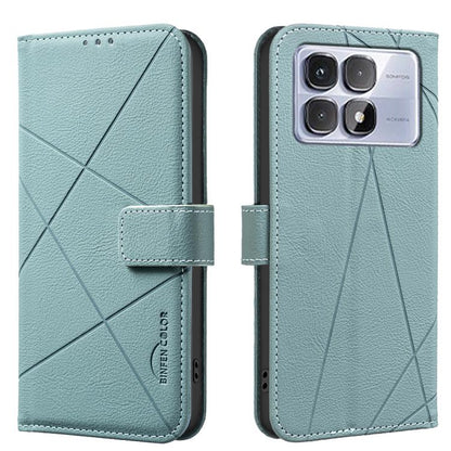 Geometric Pattern RFID Leather Phone Case, For Redmi Note 13 Pro 5G, For Redmi K60 Ultra, For Redmi K70 / K70 Pro, For Redmi 12 4G, For Redmi Note 12 Turbo, For Redmi Note 11 / 11S / 12S 6.43inch, For Redmi Note 12 4G, For Redmi 12C                    ...