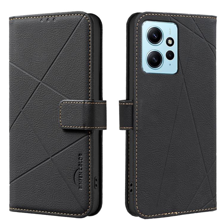 Geometric Pattern RFID Leather Phone Case, For Redmi Note 13 Pro 5G, For Redmi K60 Ultra, For Redmi K70 / K70 Pro, For Redmi 12 4G, For Redmi Note 12 Turbo, For Redmi Note 11 / 11S / 12S 6.43inch, For Redmi Note 12 4G, For Redmi 12C                    ...