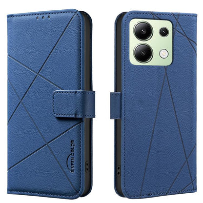 Geometric Pattern RFID Leather Phone Case, For Redmi 15 5G Global / 15 4G SEA 169.5mm, For Redmi Turbo 4 Pro, For Redmi Turbo 4, For Redmi 14C, For Redmi Note 14 5G, For Redmi Note 14 Pro 4G, For Redmi Note 14 4G 16.25mm                                ...