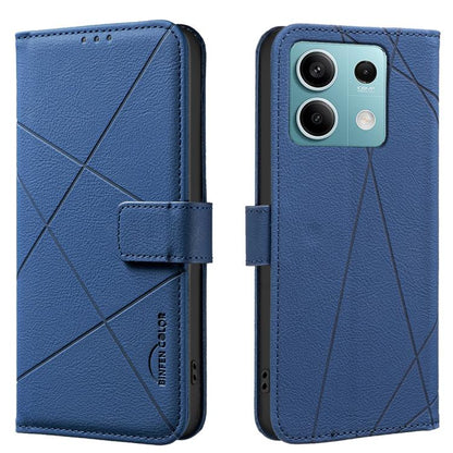 Geometric Pattern RFID Leather Phone Case, For Redmi 15 5G Global / 15 4G SEA 169.5mm, For Redmi Turbo 4 Pro, For Redmi Turbo 4, For Redmi 14C, For Redmi Note 14 5G, For Redmi Note 14 Pro 4G, For Redmi Note 14 4G 16.25mm                                ...