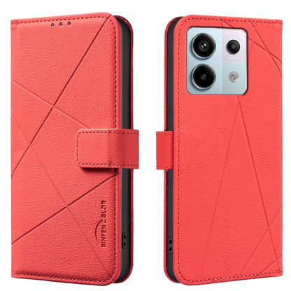 Geometric Pattern RFID Leather Phone Case, For Redmi Note 13 Pro 5G, For Redmi K60 Ultra, For Redmi K70 / K70 Pro, For Redmi 12 4G, For Redmi Note 12 Turbo, For Redmi Note 11 / 11S / 12S 6.43inch, For Redmi Note 12 4G, For Redmi 12C                    ...