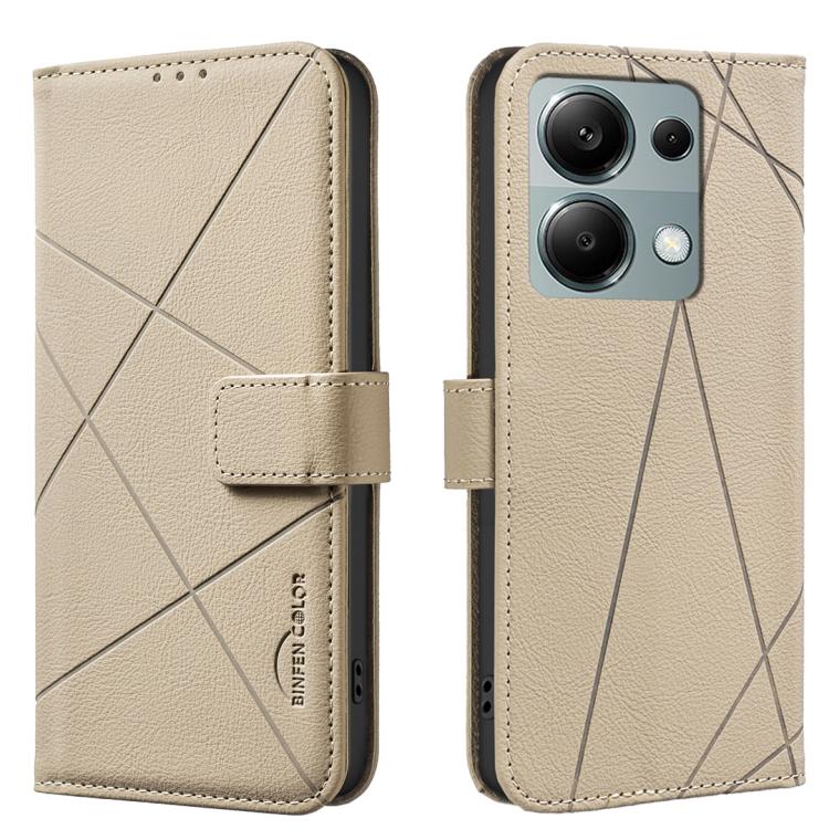 Geometric Pattern RFID Leather Phone Case, For Redmi 15 5G Global / 15 4G SEA 169.5mm, For Redmi Turbo 4 Pro, For Redmi Turbo 4, For Redmi 14C, For Redmi Note 14 5G, For Redmi Note 14 Pro 4G, For Redmi Note 14 4G 16.25mm                                ...