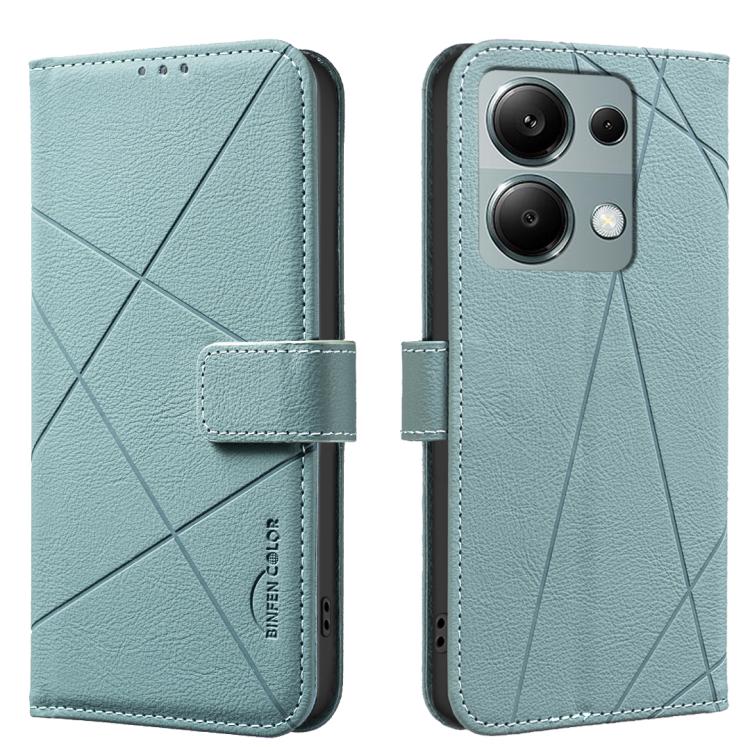 Geometric Pattern RFID Leather Phone Case, For Redmi 15 5G Global / 15 4G SEA 169.5mm, For Redmi Turbo 4 Pro, For Redmi Turbo 4, For Redmi 14C, For Redmi Note 14 5G, For Redmi Note 14 Pro 4G, For Redmi Note 14 4G 16.25mm                                ...