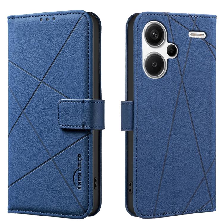 Geometric Pattern RFID Leather Phone Case, For Redmi 15 5G Global / 15 4G SEA 169.5mm, For Redmi Turbo 4 Pro, For Redmi Turbo 4, For Redmi 14C, For Redmi Note 14 5G, For Redmi Note 14 Pro 4G, For Redmi Note 14 4G 16.25mm                                ...