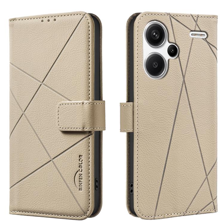 Geometric Pattern RFID Leather Phone Case, For Redmi 15 5G Global / 15 4G SEA 169.5mm, For Redmi Turbo 4 Pro, For Redmi Turbo 4, For Redmi 14C, For Redmi Note 14 5G, For Redmi Note 14 Pro 4G, For Redmi Note 14 4G 16.25mm                                ...