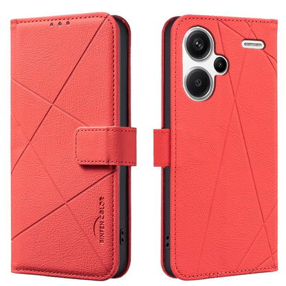 Geometric Pattern RFID Leather Phone Case, For Redmi 15 5G Global / 15 4G SEA 169.5mm, For Redmi Turbo 4 Pro, For Redmi Turbo 4, For Redmi 14C, For Redmi Note 14 5G, For Redmi Note 14 Pro 4G, For Redmi Note 14 4G 16.25mm                                ...