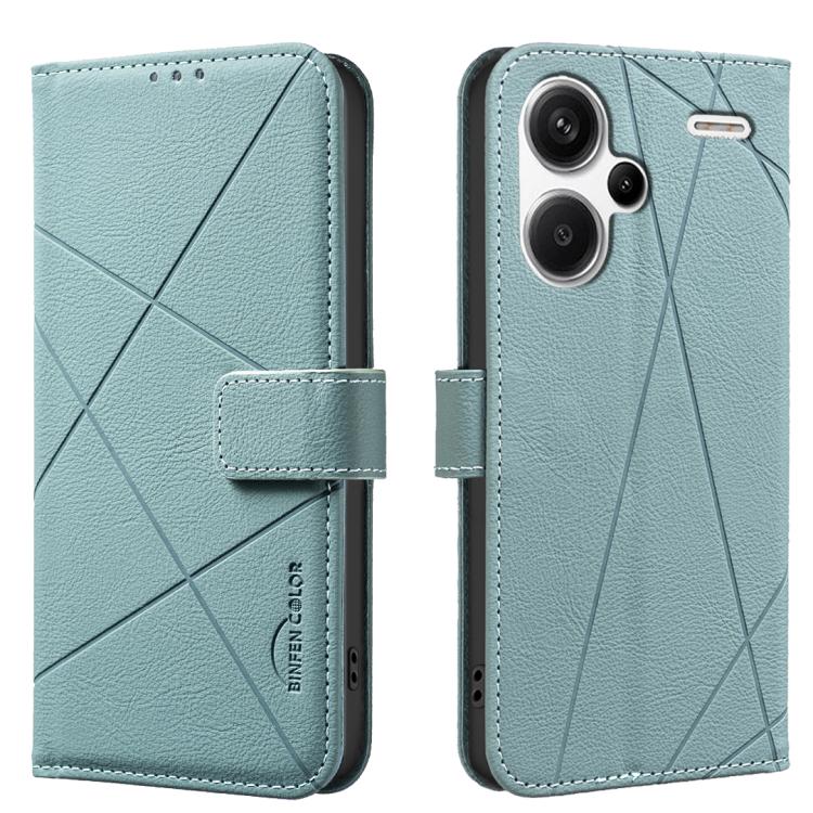 Geometric Pattern RFID Leather Phone Case, For Redmi 15 5G Global / 15 4G SEA 169.5mm, For Redmi Turbo 4 Pro, For Redmi Turbo 4, For Redmi 14C, For Redmi Note 14 5G, For Redmi Note 14 Pro 4G, For Redmi Note 14 4G 16.25mm                                ...
