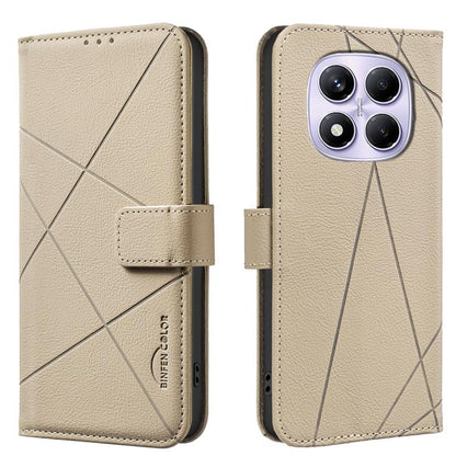 Geometric Pattern RFID Leather Phone Case, For Redmi 15 5G Global / 15 4G SEA 169.5mm, For Redmi Turbo 4 Pro, For Redmi Turbo 4, For Redmi 14C, For Redmi Note 14 5G, For Redmi Note 14 Pro 4G, For Redmi Note 14 4G 16.25mm                                ...