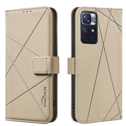 Geometric Pattern RFID Leather Phone Case, For Redmi Note 13 Pro 5G, For Redmi K60 Ultra, For Redmi K70 / K70 Pro, For Redmi 12 4G, For Redmi Note 12 Turbo, For Redmi Note 11 / 11S / 12S 6.43inch, For Redmi Note 12 4G, For Redmi 12C                    ...