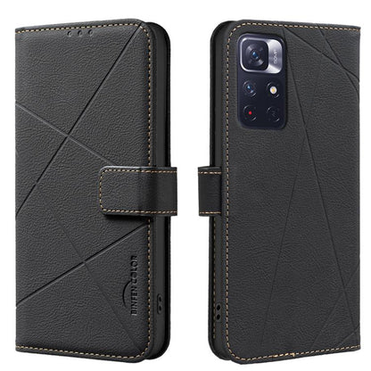 Geometric Pattern RFID Leather Phone Case, For Redmi Note 13 Pro 5G, For Redmi K60 Ultra, For Redmi K70 / K70 Pro, For Redmi 12 4G, For Redmi Note 12 Turbo, For Redmi Note 11 / 11S / 12S 6.43inch, For Redmi Note 12 4G, For Redmi 12C                    ...
