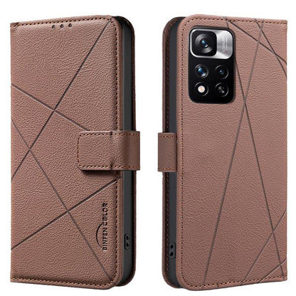 Geometric Pattern RFID Leather Phone Case, For Redmi Note 13 Pro 5G, For Redmi K60 Ultra, For Redmi K70 / K70 Pro, For Redmi 12 4G, For Redmi Note 12 Turbo, For Redmi Note 11 / 11S / 12S 6.43inch, For Redmi Note 12 4G, For Redmi 12C                    ...