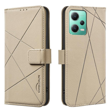 Geometric Pattern RFID Leather Phone Case, For Redmi Note 13 Pro 5G, For Redmi K60 Ultra, For Redmi K70 / K70 Pro, For Redmi 12 4G, For Redmi Note 12 Turbo, For Redmi Note 11 / 11S / 12S 6.43inch, For Redmi Note 12 4G, For Redmi 12C                    ...