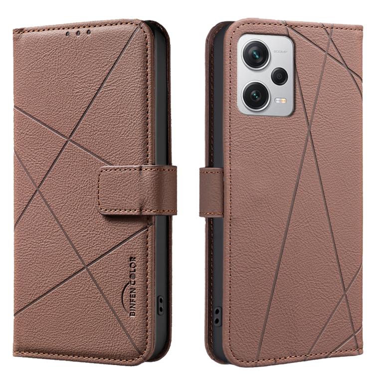 Geometric Pattern RFID Leather Phone Case, For Redmi Note 13 Pro 5G, For Redmi K60 Ultra, For Redmi K70 / K70 Pro, For Redmi 12 4G, For Redmi Note 12 Turbo, For Redmi Note 11 / 11S / 12S 6.43inch, For Redmi Note 12 4G, For Redmi 12C                    ...