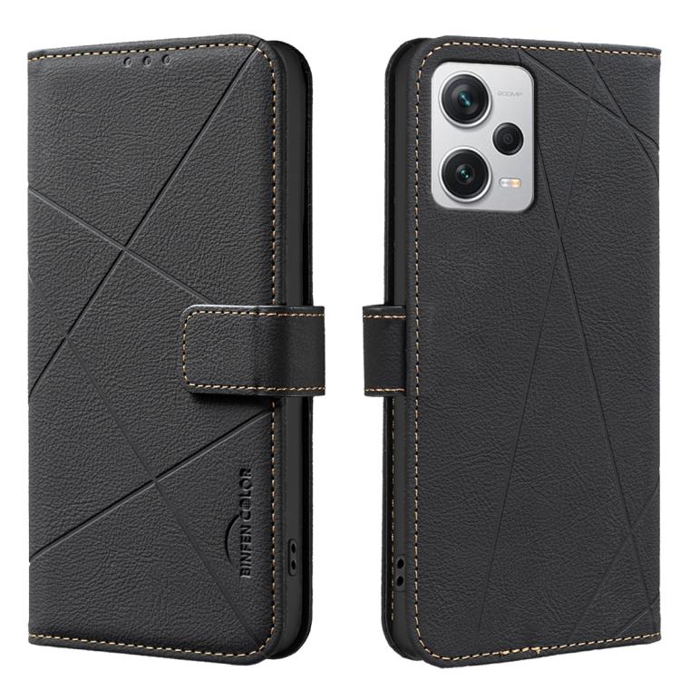Geometric Pattern RFID Leather Phone Case, For Redmi Note 13 Pro 5G, For Redmi K60 Ultra, For Redmi K70 / K70 Pro, For Redmi 12 4G, For Redmi Note 12 Turbo, For Redmi Note 11 / 11S / 12S 6.43inch, For Redmi Note 12 4G, For Redmi 12C                    ...