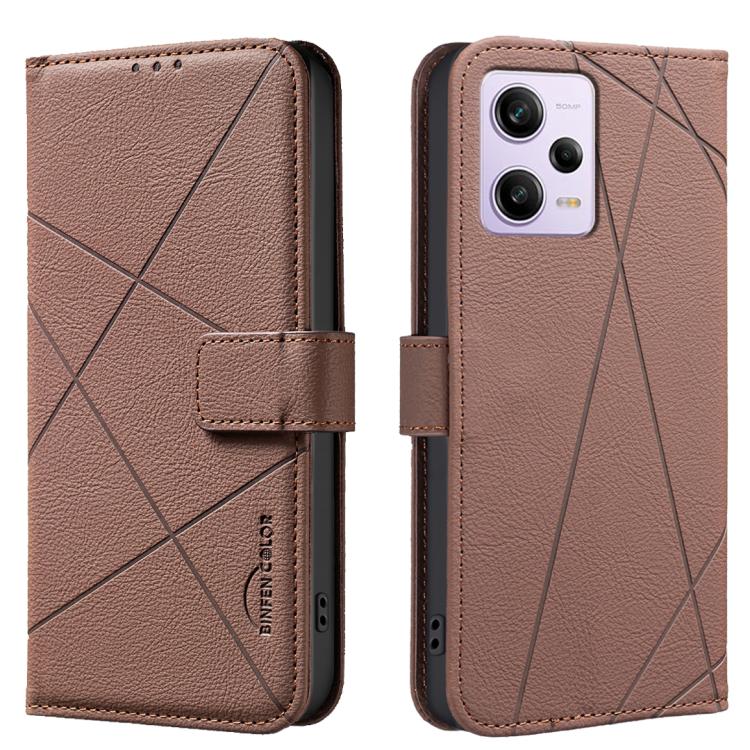 Geometric Pattern RFID Leather Phone Case, For Redmi Note 13 Pro 5G, For Redmi K60 Ultra, For Redmi K70 / K70 Pro, For Redmi 12 4G, For Redmi Note 12 Turbo, For Redmi Note 11 / 11S / 12S 6.43inch, For Redmi Note 12 4G, For Redmi 12C                    ...