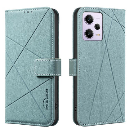 Geometric Pattern RFID Leather Phone Case, For Redmi Note 13 Pro 5G, For Redmi K60 Ultra, For Redmi K70 / K70 Pro, For Redmi 12 4G, For Redmi Note 12 Turbo, For Redmi Note 11 / 11S / 12S 6.43inch, For Redmi Note 12 4G, For Redmi 12C                    ...