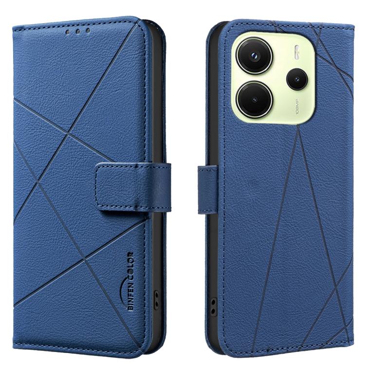 Geometric Pattern RFID Leather Phone Case, For Redmi 15 5G Global / 15 4G SEA 169.5mm, For Redmi Turbo 4 Pro, For Redmi Turbo 4, For Redmi 14C, For Redmi Note 14 5G, For Redmi Note 14 Pro 4G, For Redmi Note 14 4G 16.25mm                                ...