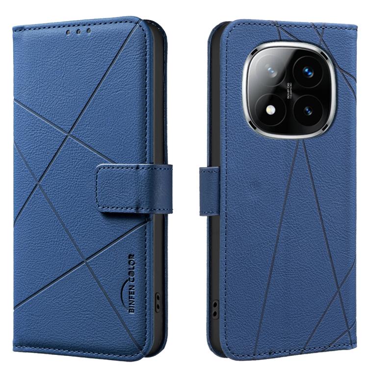 Geometric Pattern RFID Leather Phone Case, For Redmi 15 5G Global / 15 4G SEA 169.5mm, For Redmi Turbo 4 Pro, For Redmi Turbo 4, For Redmi 14C, For Redmi Note 14 5G, For Redmi Note 14 Pro 4G, For Redmi Note 14 4G 16.25mm                                ...
